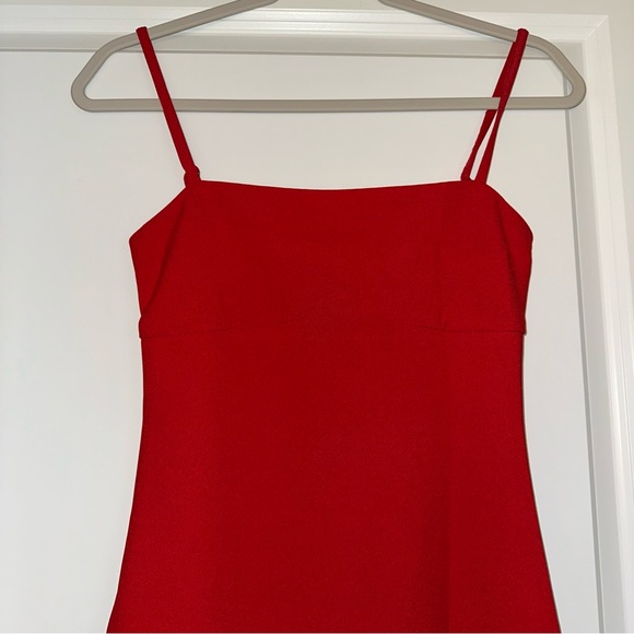 Hello Molly Red Maxi Slip Dress - Picture 6 of 7
